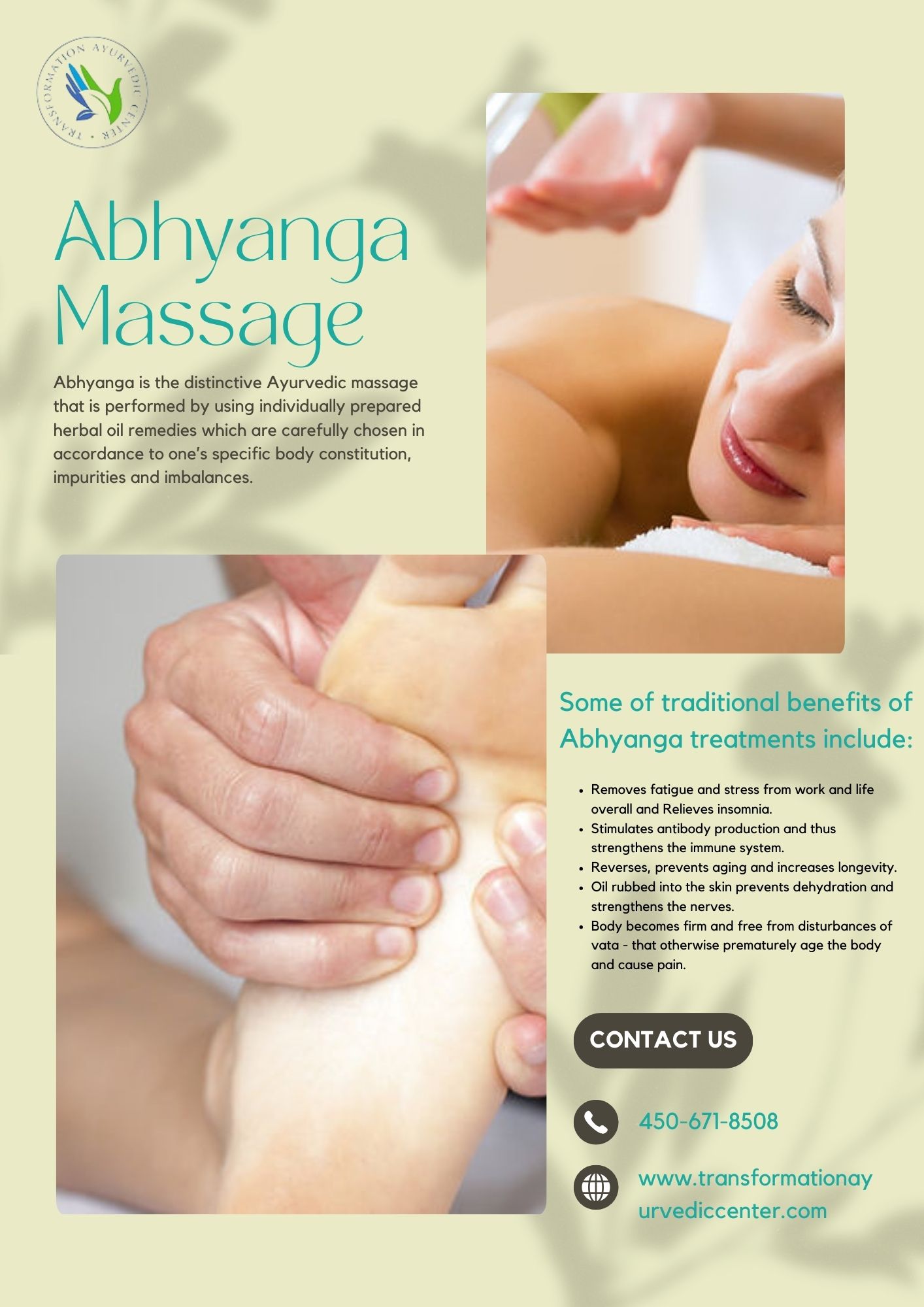 Revitalize With Abhyanga Massage